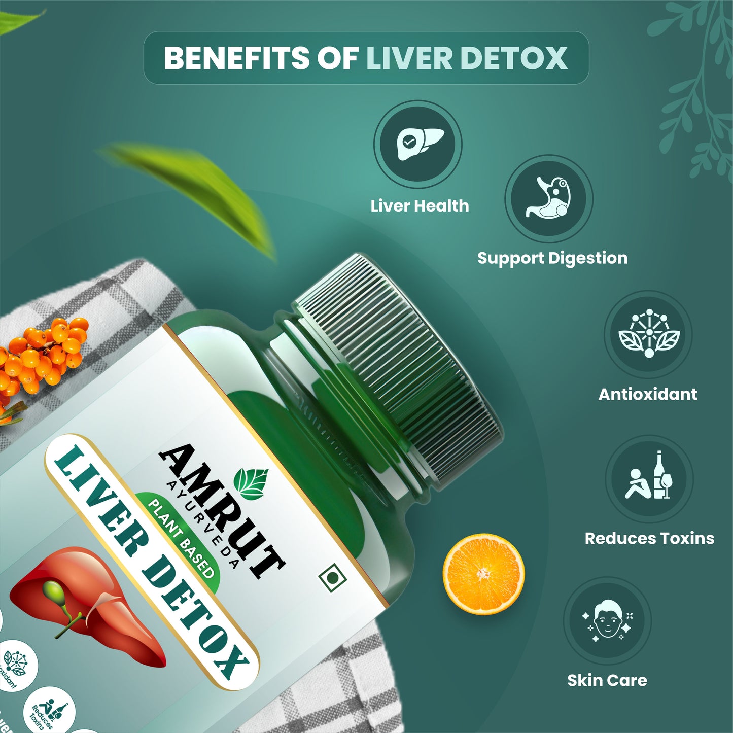 Liver Detox Capsules | 60 Capsules