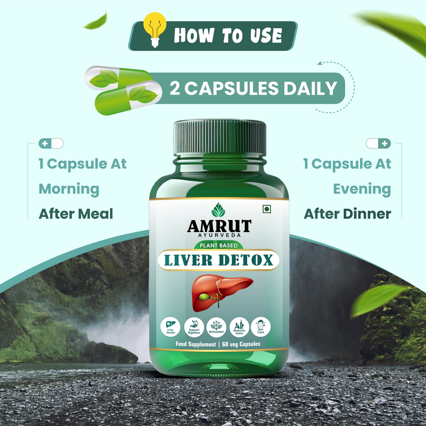 Liver Detox Capsules | 60 Capsules
