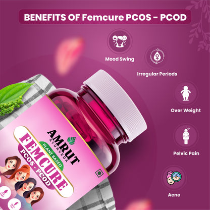 FEMCURE for PCOD/PCOS | 90 Capsules