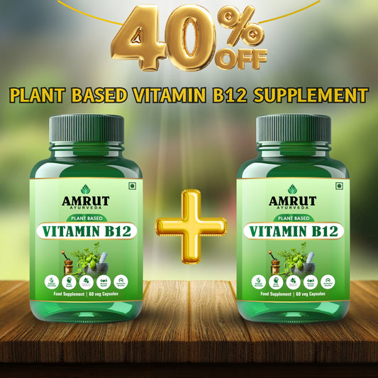 Vitamin B12 Capsule = 60+60(120) COMBO PACK | 40% flat DISCOUNTS