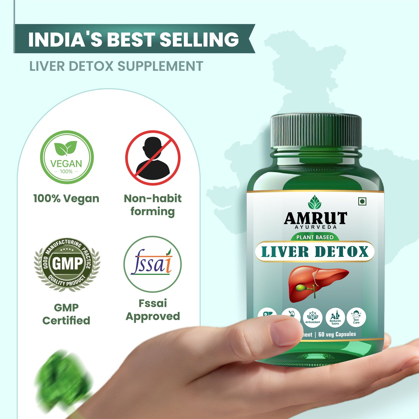 Liver Detox Capsules | 60 Capsules